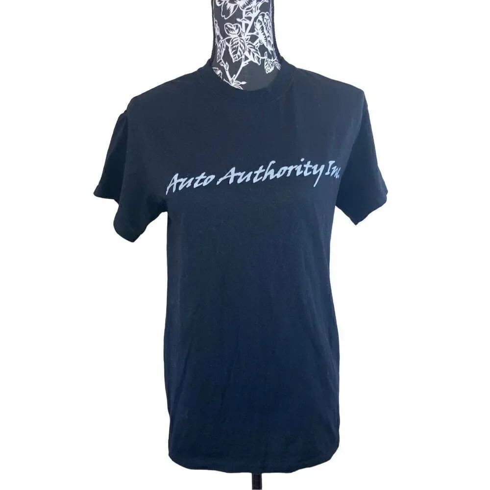 Gildan Auto Authority T Shirt Casual Lounge Automotive Cars Basic Classic
